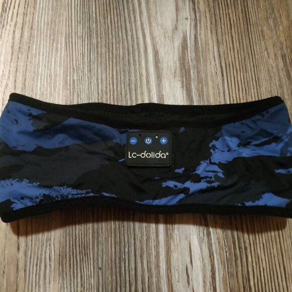 Bluetooth Sport/Sleeping Headband with Embedded Stereo Speakers and Microphone - Picture 5 of 6